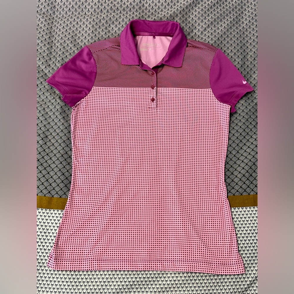 NIKE Women’s Golf Dri Fit Tour Performance Polo Size S
